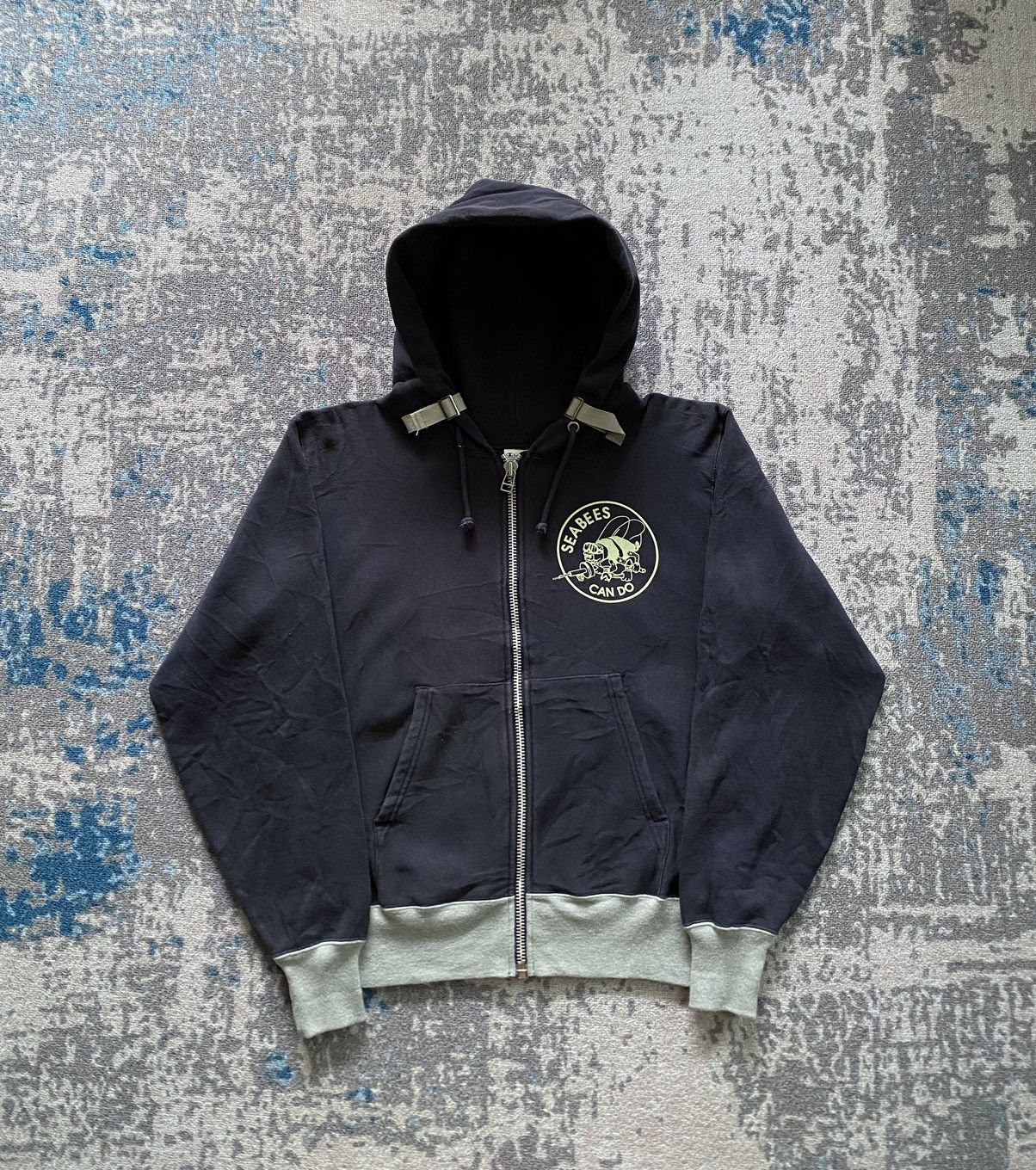 Champion × Toyo Enterprises × Vintage Champion seabees zip hoodie Size US M / EU 48-50 / 2 - 1 Thumbnail