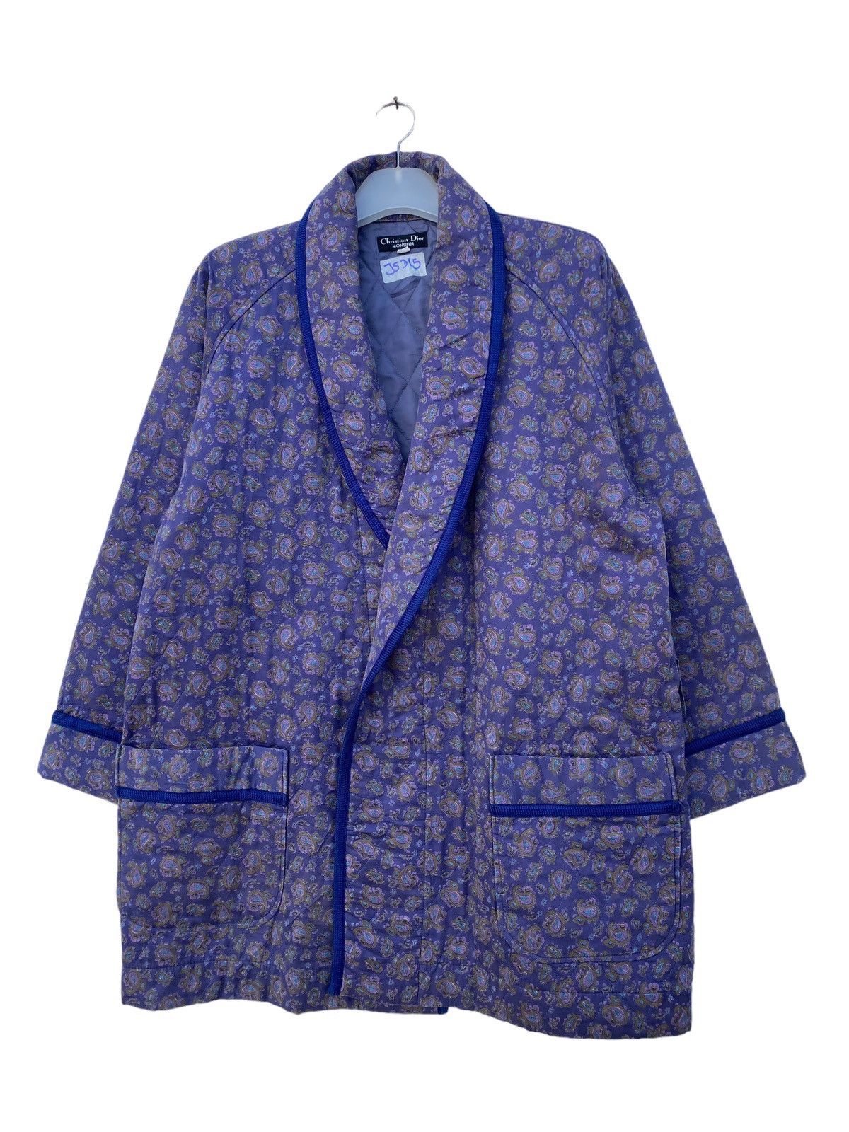 Vintage Christian Dior Paisley Robe
