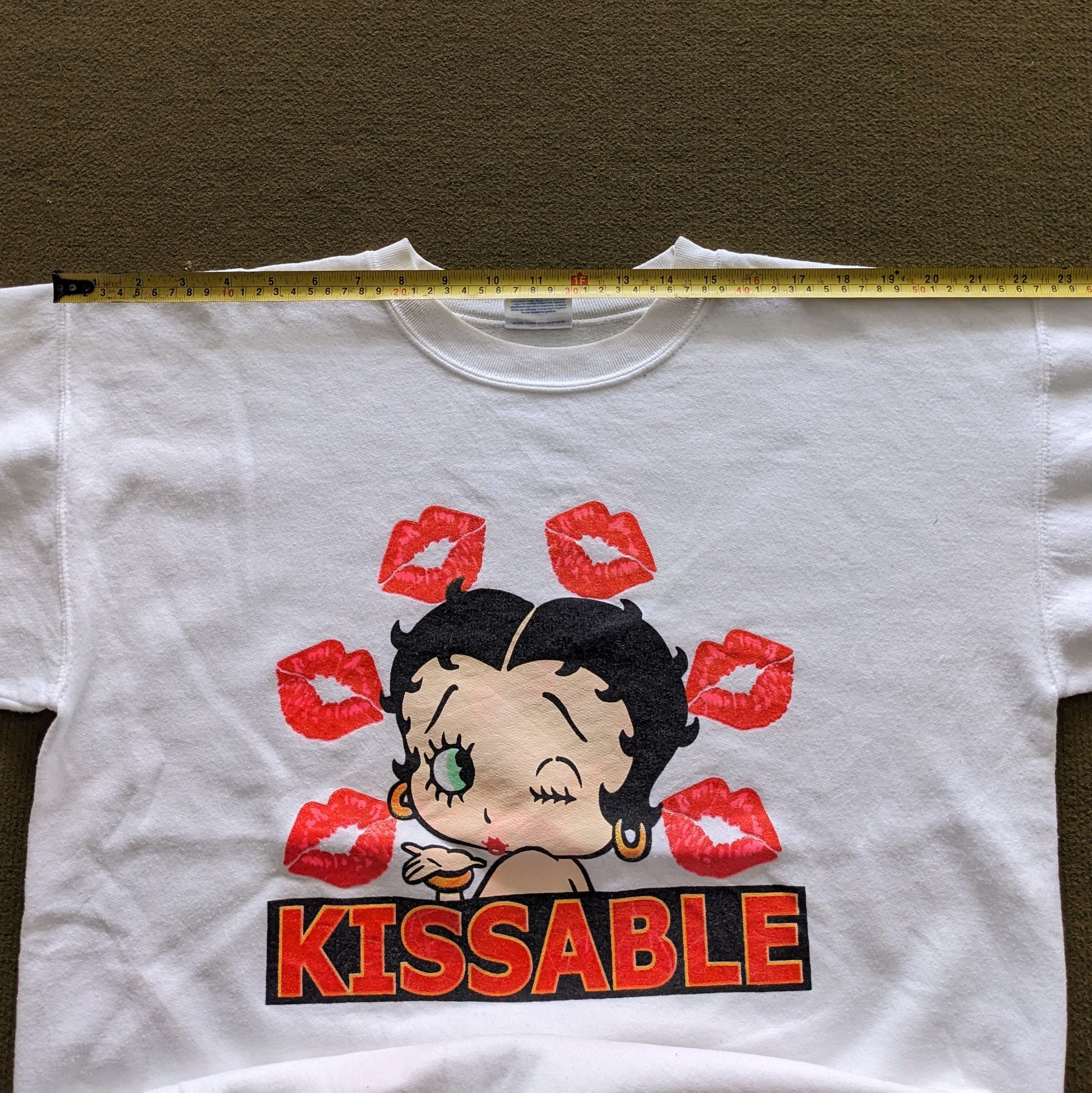 Other Vintage BETTY BOOP KISSABLE Sweatshirt Size US M / EU 48-50 / 2 - 4 Thumbnail