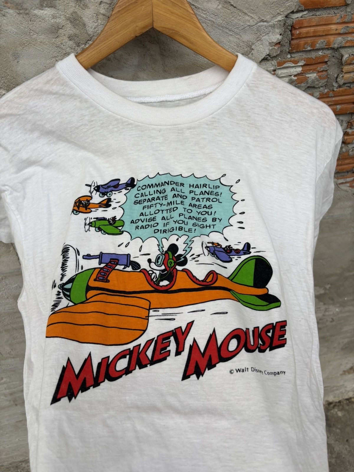 Vintage Vintage 90s Mickey Mouse Commander Hairlip Size US M / EU 48-50 / 2 - 3 Thumbnail