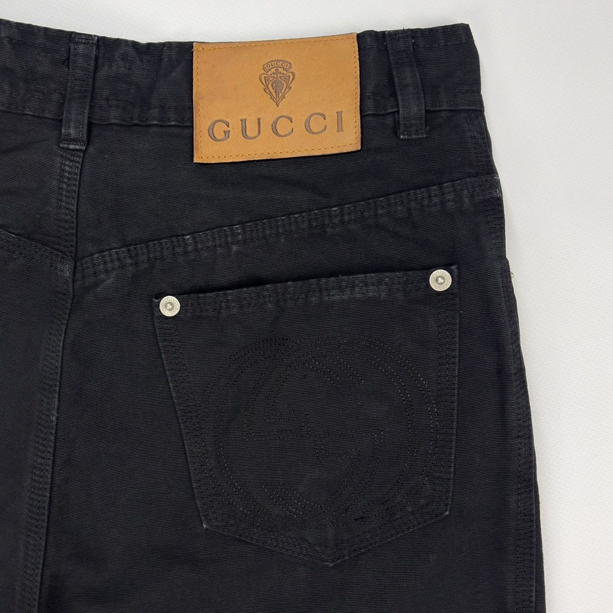 Gucci Gucci Vintage Mom Jeans logo GG Pants Size 32" / US 10 / IT 46 - 9 Thumbnail