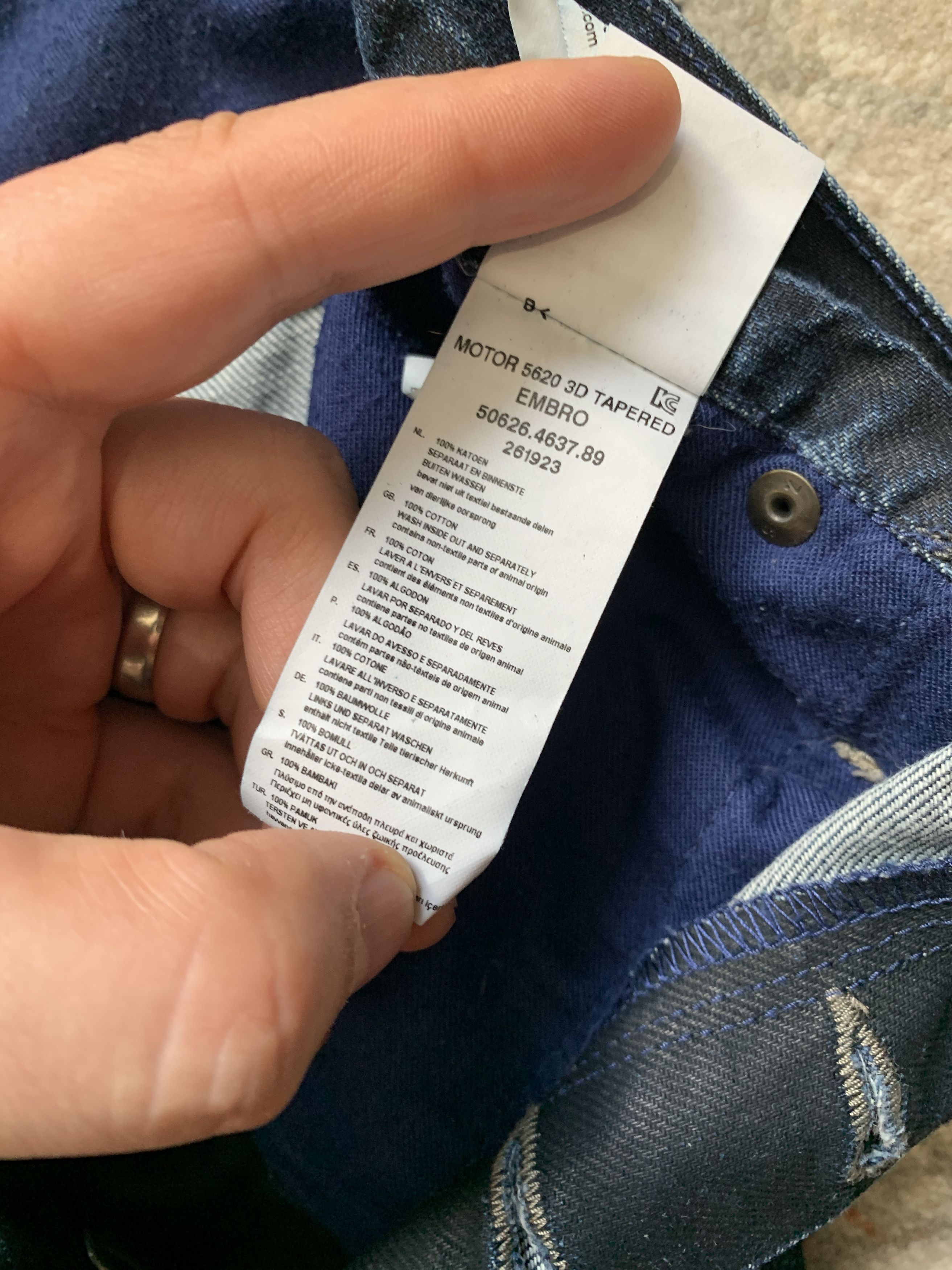 G-Star G-Star Raw Denim Pants Size US 31 - 10 Thumbnail
