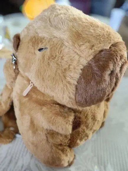 Japanese Brand Chisato x Kaori Capybara Plush Backpack Size ONE SIZE - 7 Thumbnail