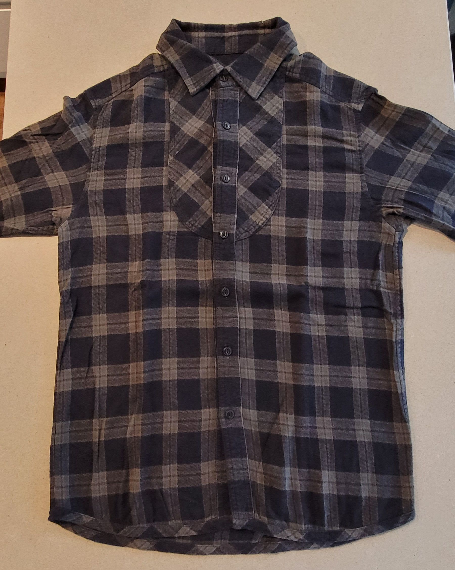 Wings + Horns WINGS + HORNS PLAID FLANNEL SHIRT - LONG SLEEVE - MEDIUM Size US M / EU 48-50 / 2 - 3 Thumbnail