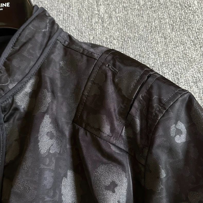 Dior Dior Black full-print coated logo pilot jacket 2505-Nextarr Size US M / EU 48-50 / 2 - 3 Thumbnail