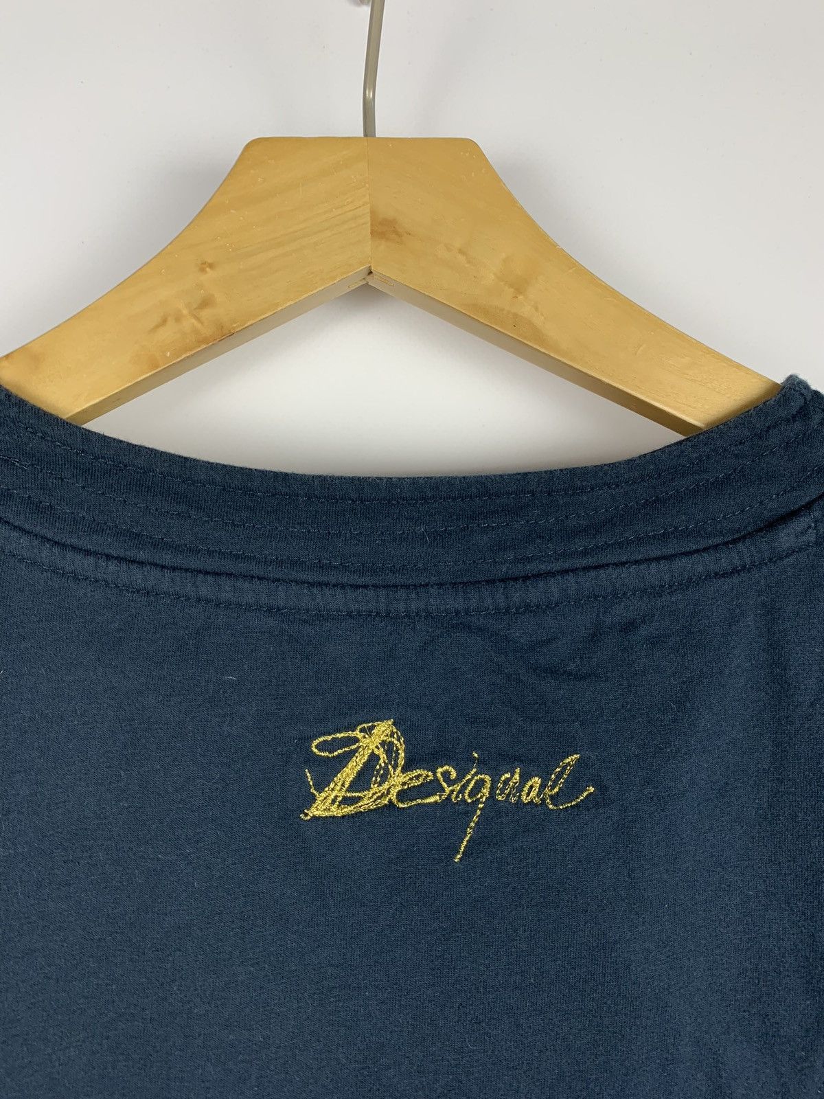 Desigual Vintage Y2K Desigual Avant Garde Long Sleeve Tee Rhinestone Size L / US 10 / IT 46 - 10 Thumbnail