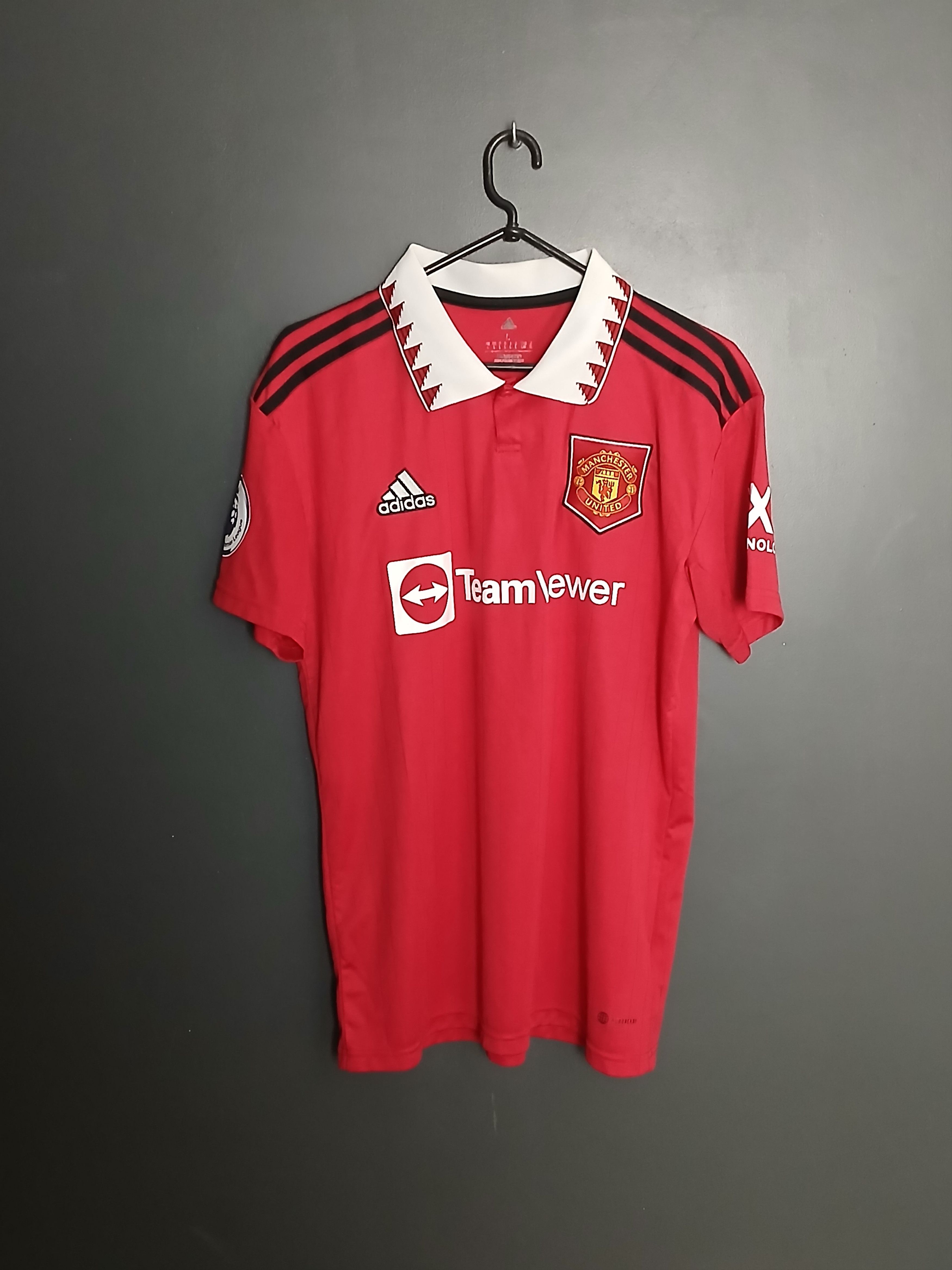 Other Manchester United 22/23 Home Elanga Football Jersey T-Shirt Size US L / EU 52-54 / 3 - 2 Thumbnail