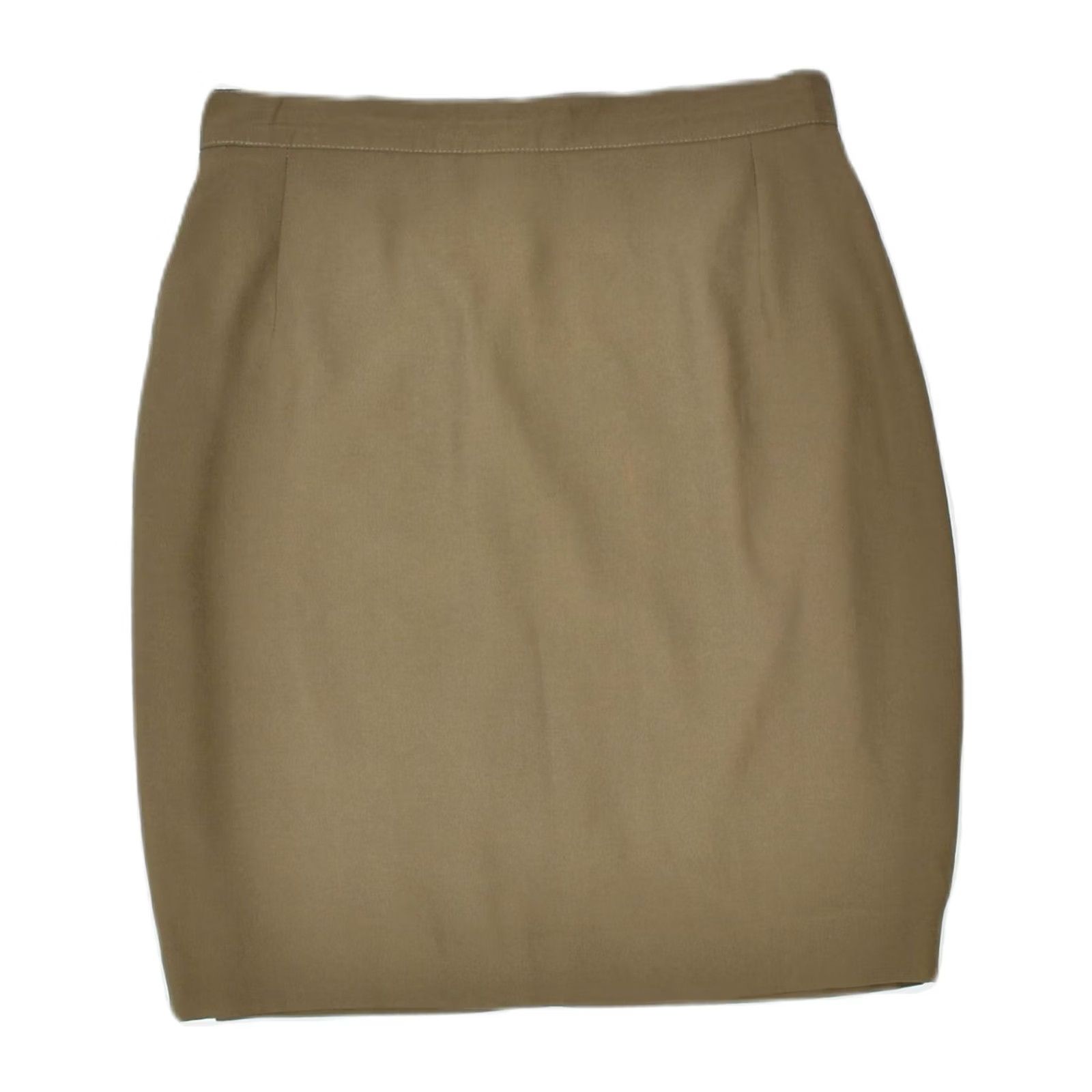 Vintage BAGUTTA Womens A-Line Skirt Medium Brown Acetate Size 32" / US 10 / IT 46 - 2 Thumbnail
