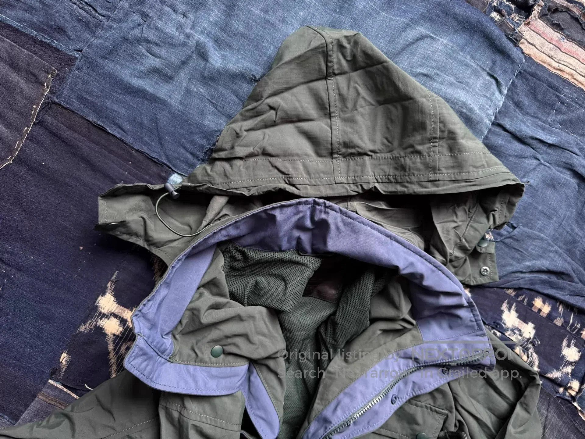 DAIWA PIER39 Green Utility Jacket with Pockets - Size L. Size US L / EU 52-54 / 3 - 8 Thumbnail
