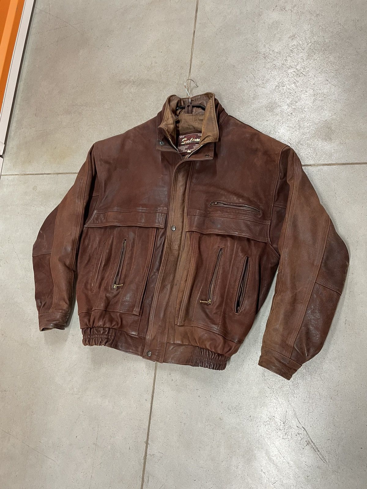 Vintage Rare Vintage Leather Jacket RiRi Hardware Size US XL / EU 56 / 4 - 3 Thumbnail