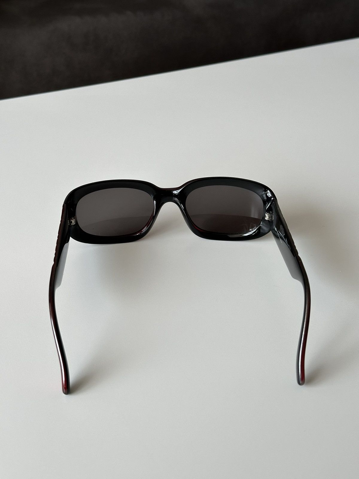 Christian Dior Monsieur DIOR Red Big Logo CD Cannage Sunglasses Vintage CD 2006 Size ONE SIZE - 12 Thumbnail