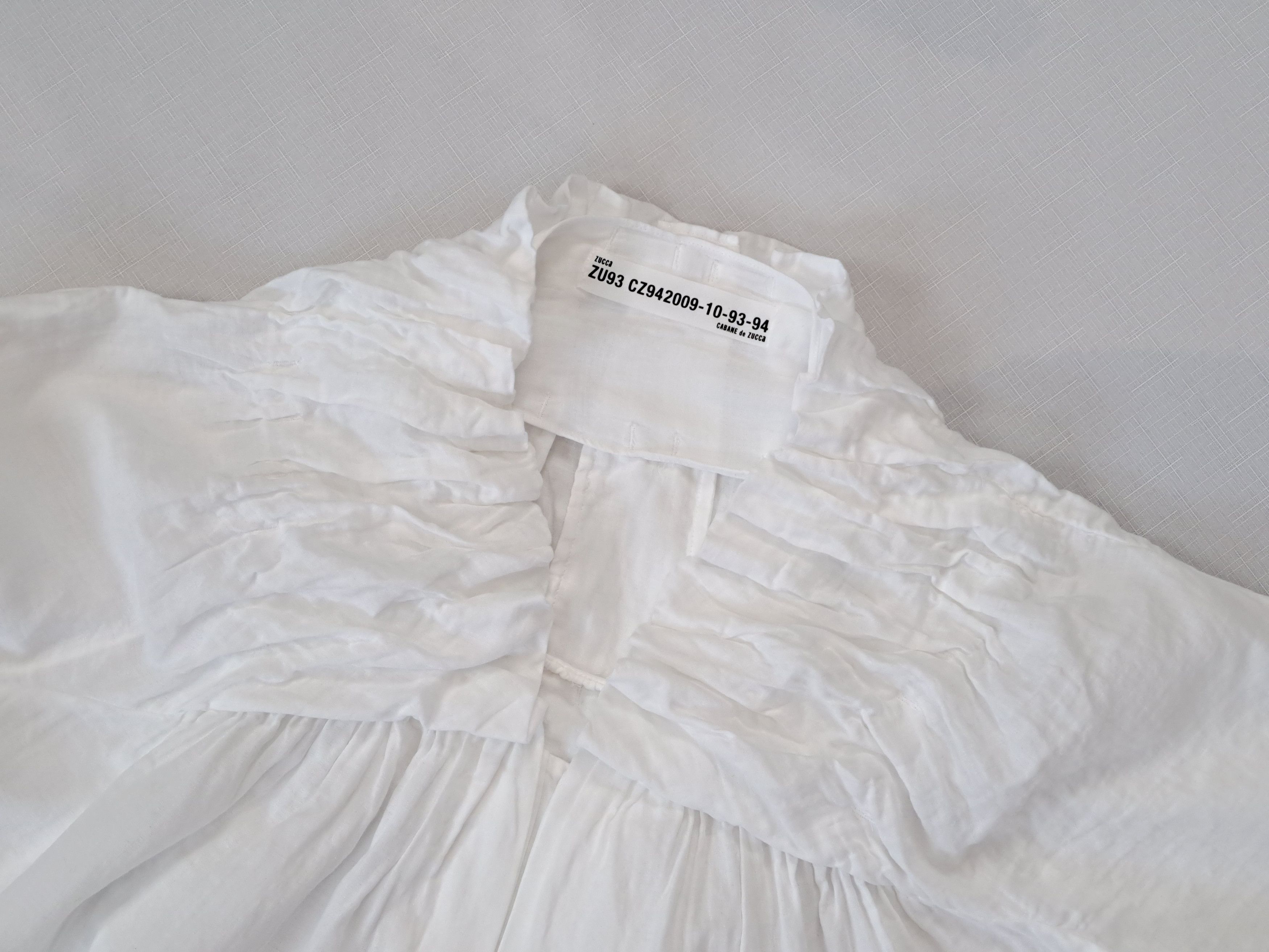 CABANE de ZUCCa × Issey Miyake × Japanese Brand Rare CABANE DE ZUCCA oversize shirt. Made in Japan Size L / US 10 / IT 46 - 6 Thumbnail
