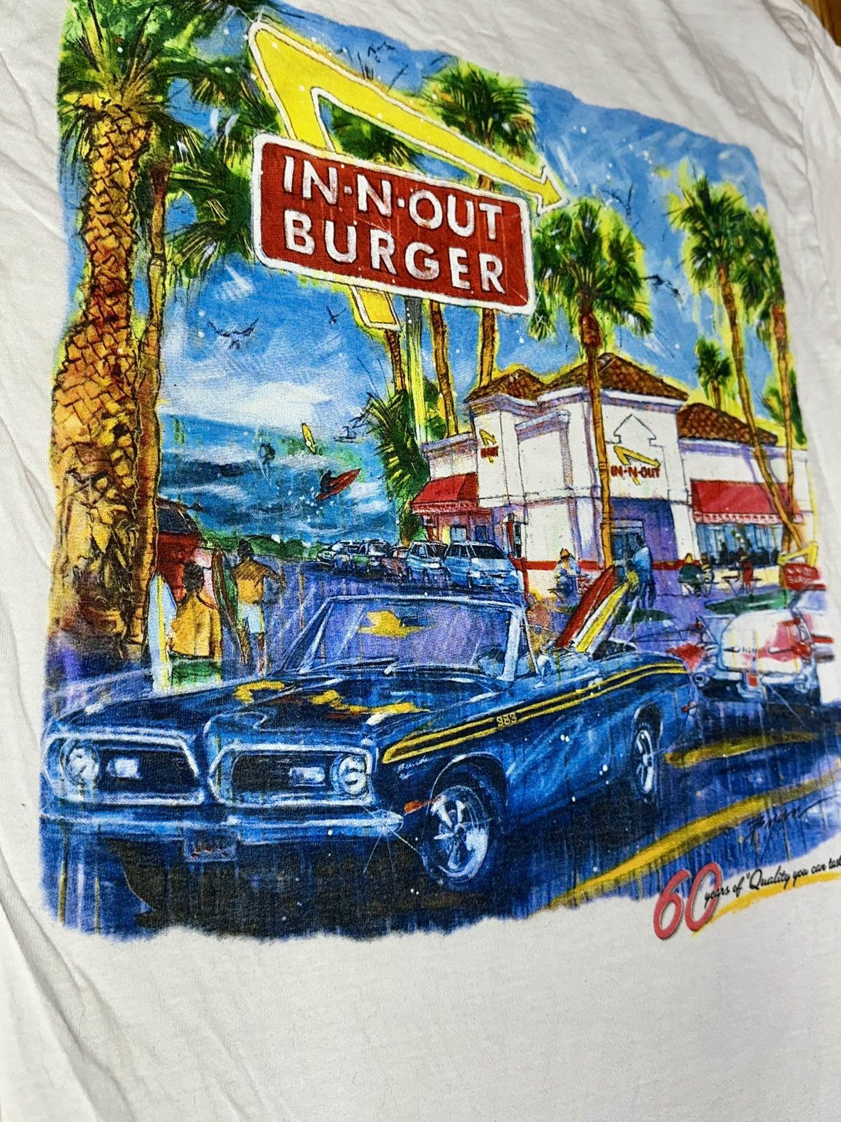 Other In-N-Out Burger 983 Dodge challenger 60yrs of quality Tshirt Size US S / EU 44-46 / 1 - 8 Thumbnail