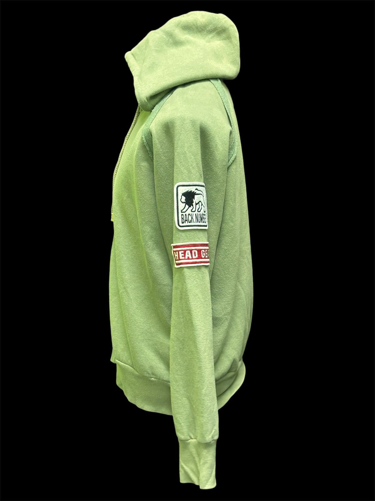 Japanese Brand Back Number Hoodie Zipped Sweatshirt Size US L / EU 52-54 / 3 - 8 Thumbnail