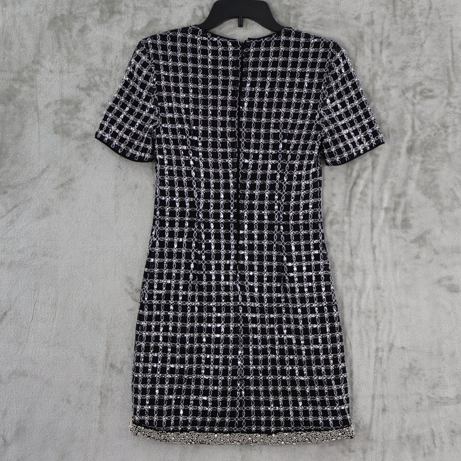 Simkhai SIMKHAI Vivalie Embellished Mini Dress Womens 0 Black NWT Size XS / US 0-2 / IT 36-38 - 3 Thumbnail