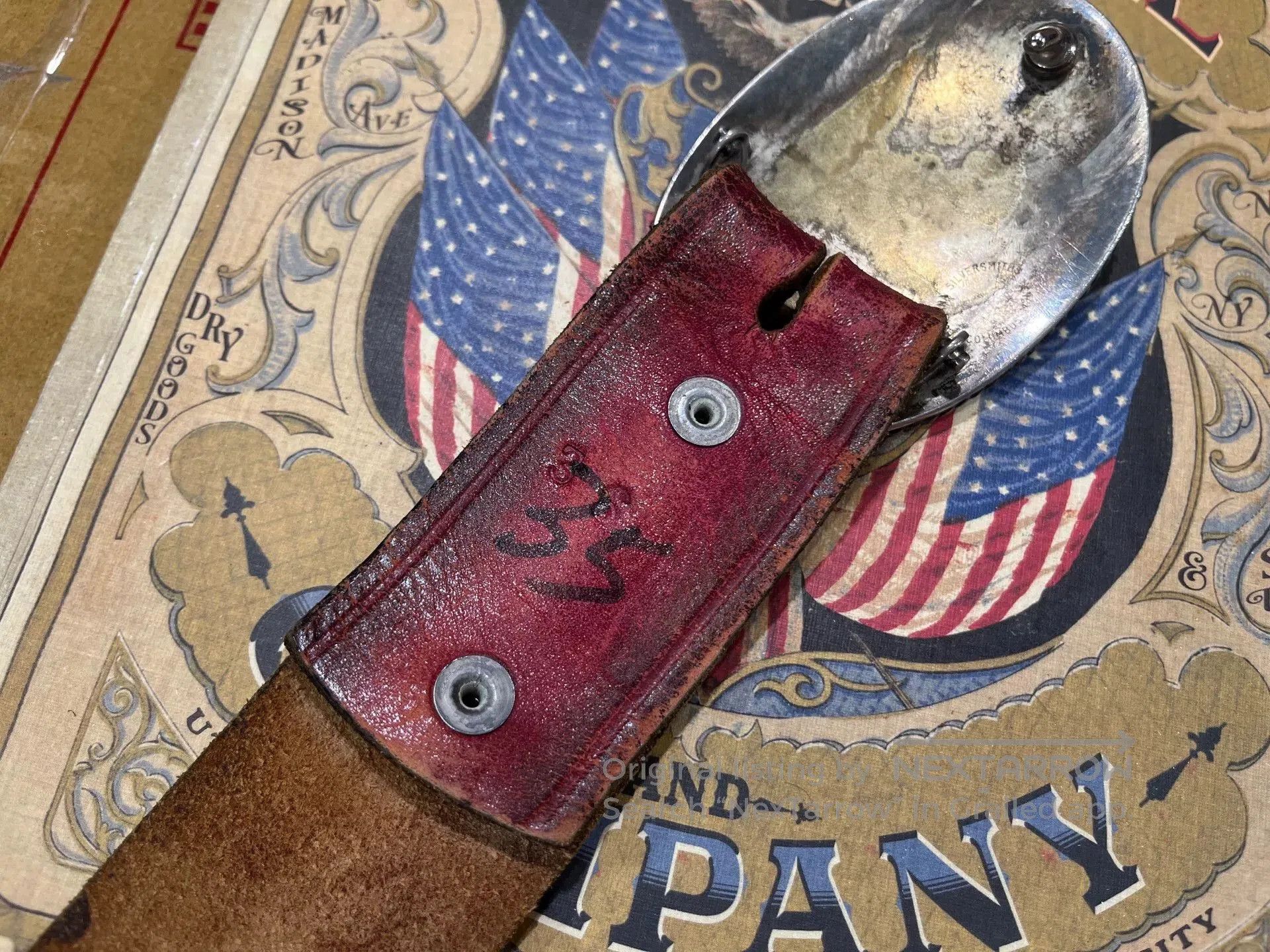 RRL Ralph Lauren vintage double rl ralph lauren belt. Size ONE SIZE - 3 Thumbnail