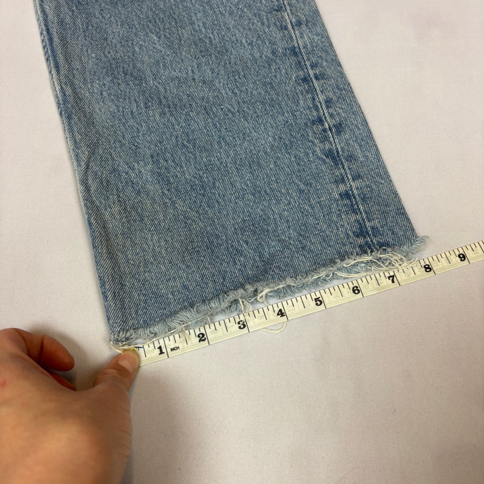 Levi's Vintage 90s Levi's 501 Straight Leg Jeans 31x29 Size US 31 - 10 Thumbnail