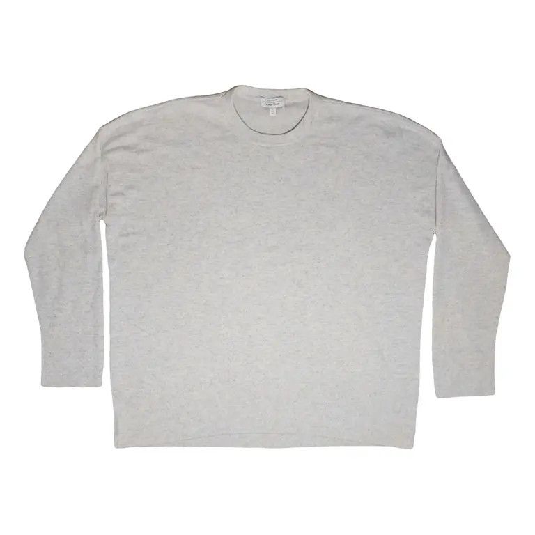 image of Vintage 100% Cashmere Sweater Jumper & Other Stories Lighy Gray in Light Gray, Men's (Size Large)