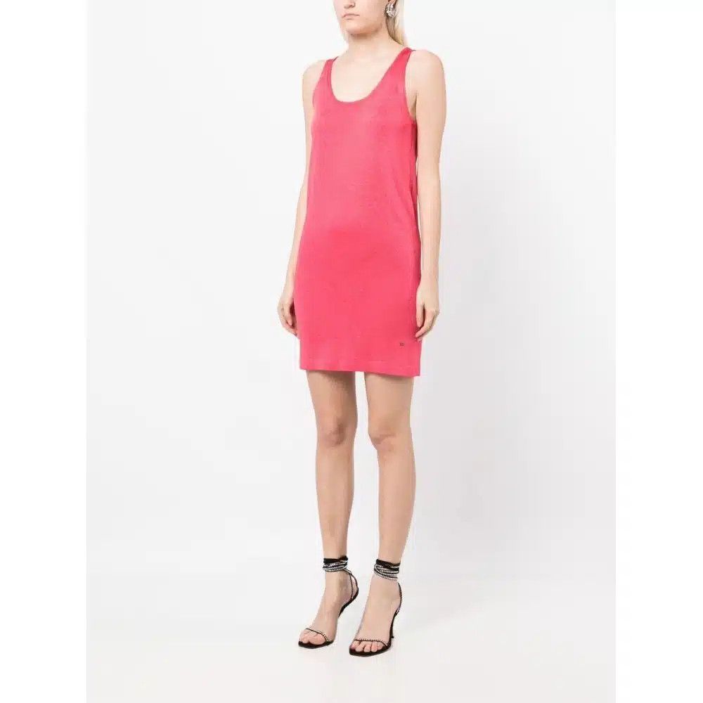 Tom Ford o1loc1c0625 ACK360 Viscose Mini Dress in Pink Size S / US 4 / IT 40 - 2 Thumbnail