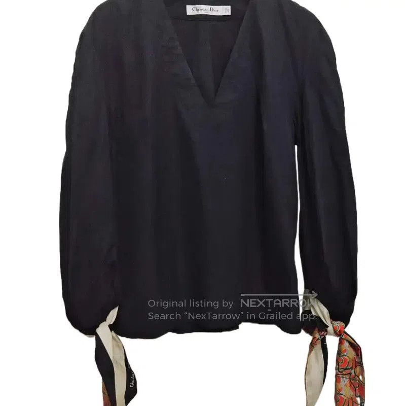 Dior Dior Spring Fall Black Cotton Short Sleeve Shirt . Size S / US 4 / IT 40 - 1 Thumbnail
