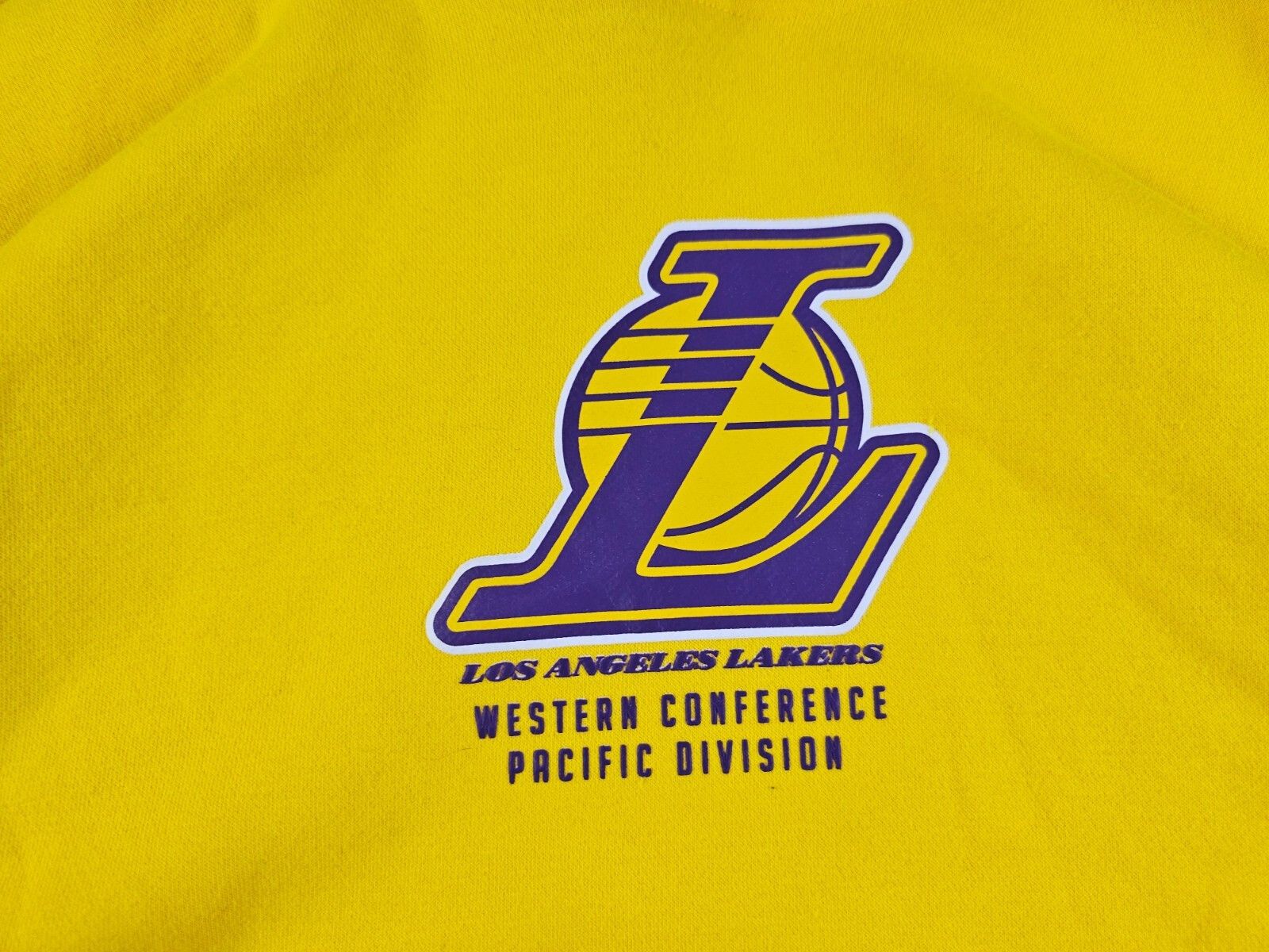 NBA NBA Lakers Hoodie by Josh Denzel Oversized Yellow M Size US M / EU 48-50 / 2 - 7 Thumbnail