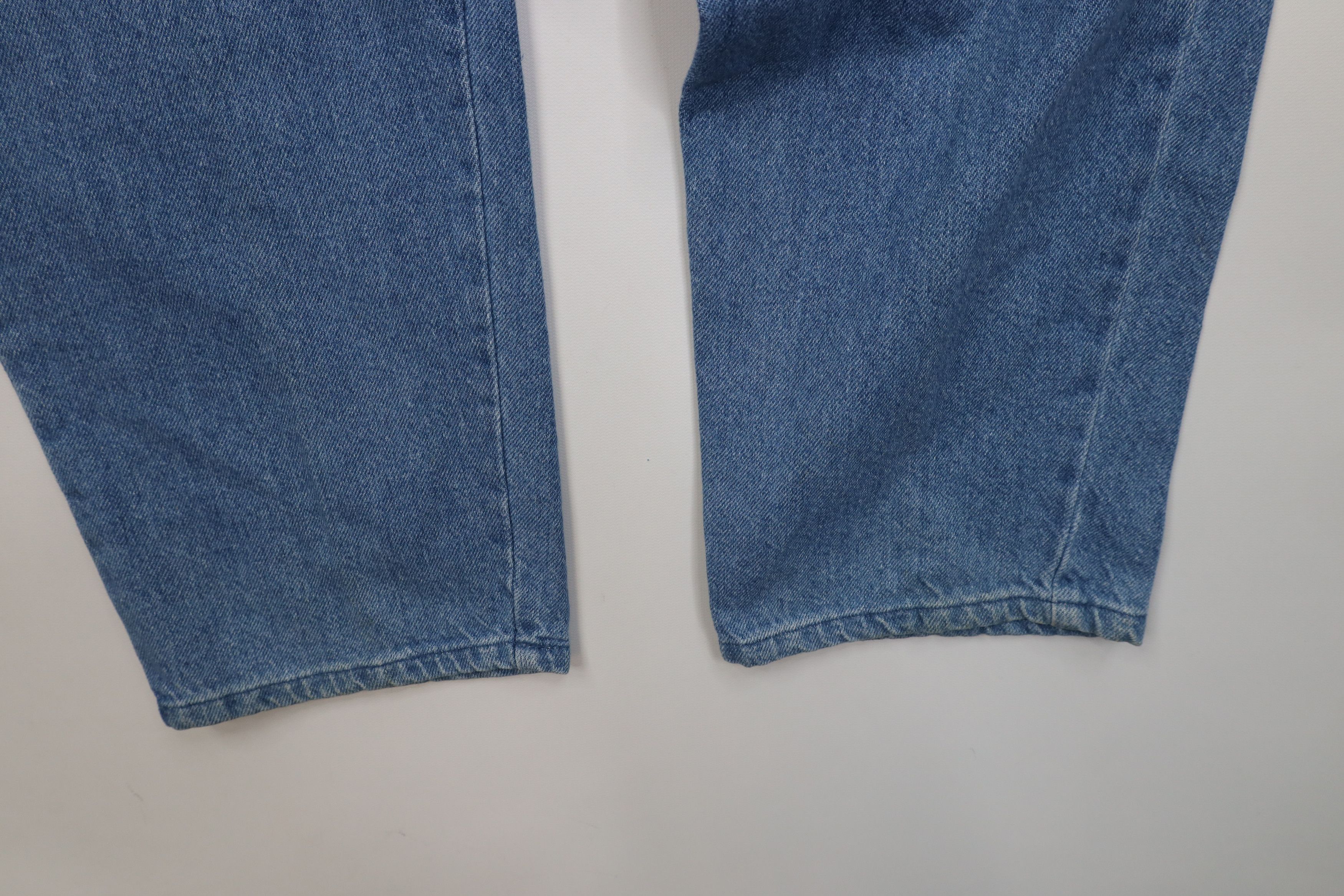 Vintage Deadstock Vintage 90s Streetwear Denim Jeans USA Blue Size 40" / US 18 - 5 Thumbnail
