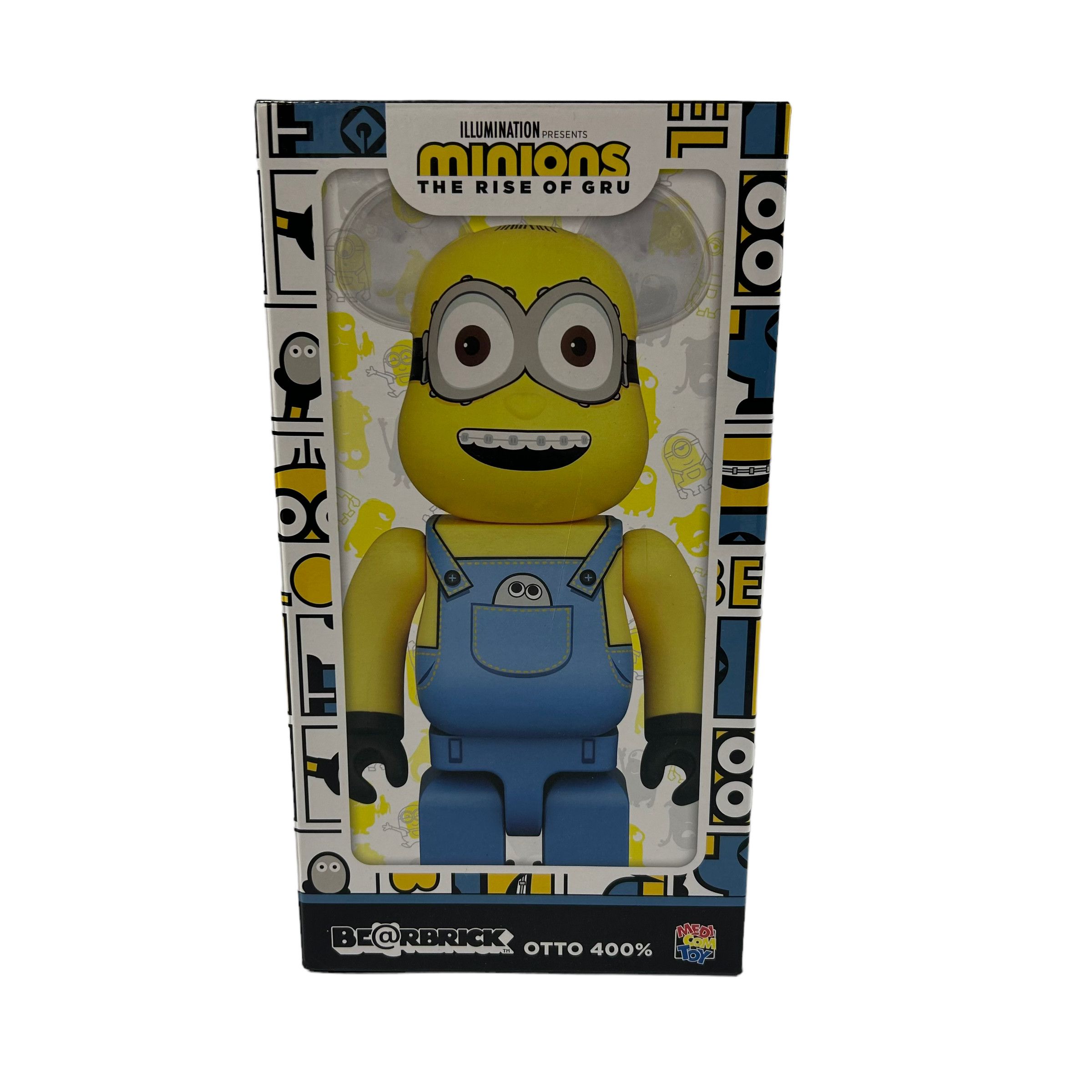 image of Medicom Bearbrick New Bearbrick Minions Despicable Me in Yellow, Men's