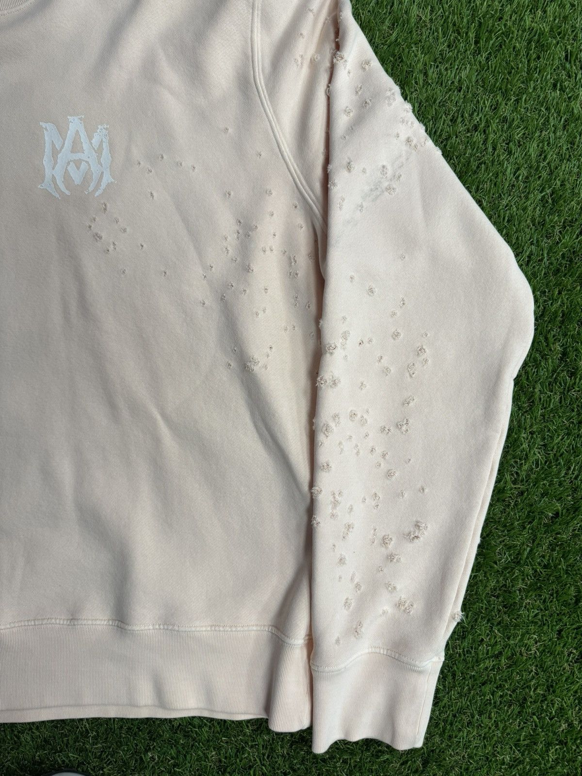 Amiri Amiri MA Logo Shotgun sweatshirt Size US XXL / EU 58 / 5 - 2 Thumbnail