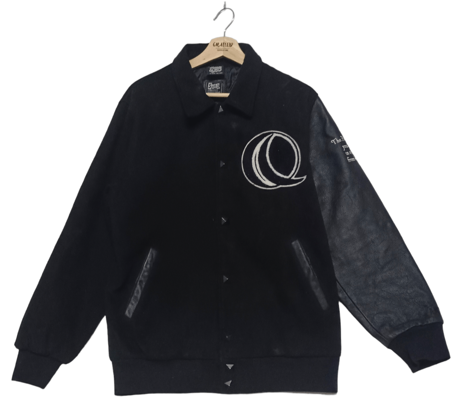 Japanese Brand × Vintage S&CO Varsity Wool Half leather Jacket Size US M / EU 48-50 / 2 - 1 Thumbnail