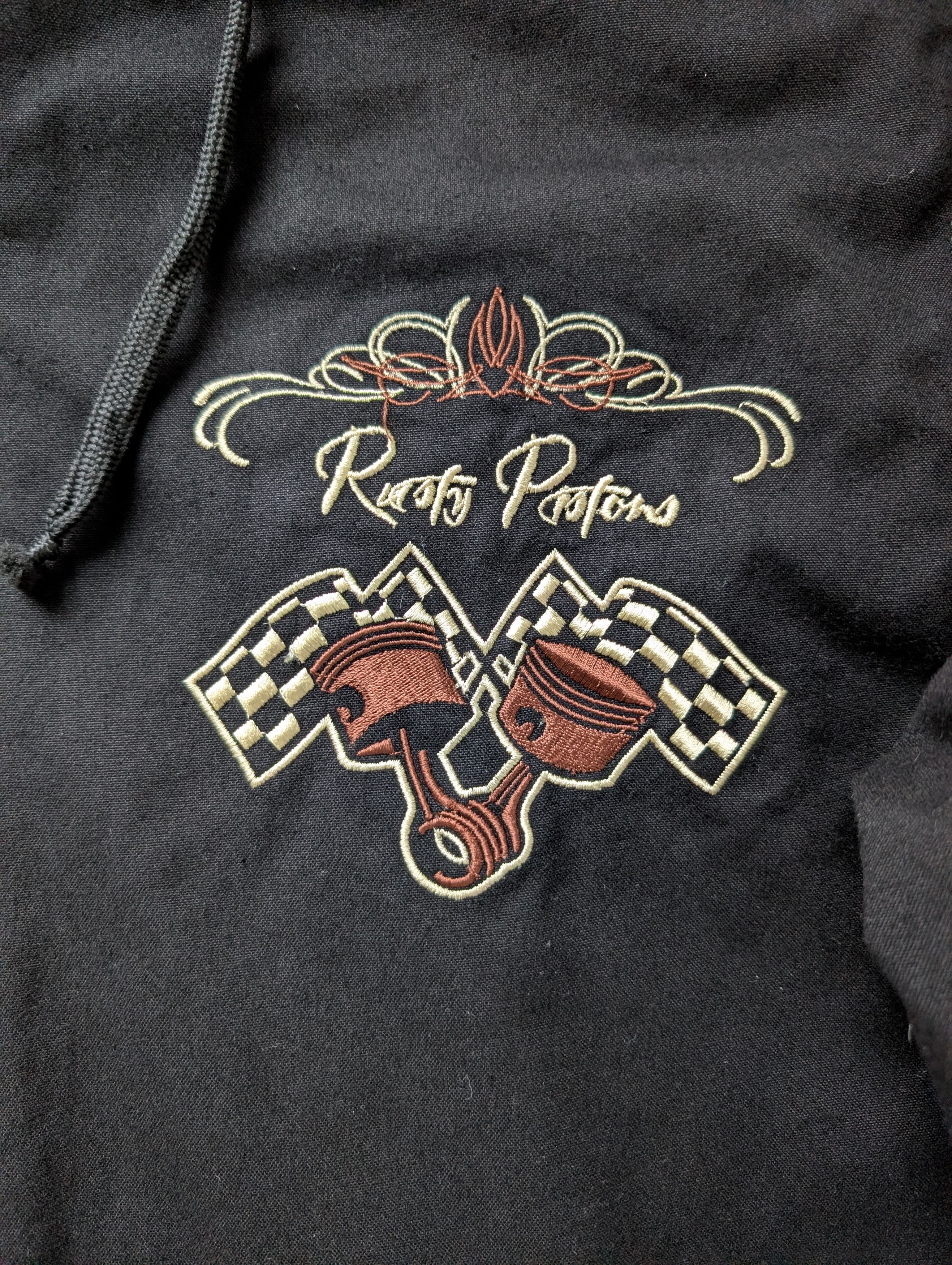 Rusty Rusty Pistons Choppers & Bobbers Customs Rare Biker Jacket Size US XL / EU 56 / 4 - 2 Thumbnail