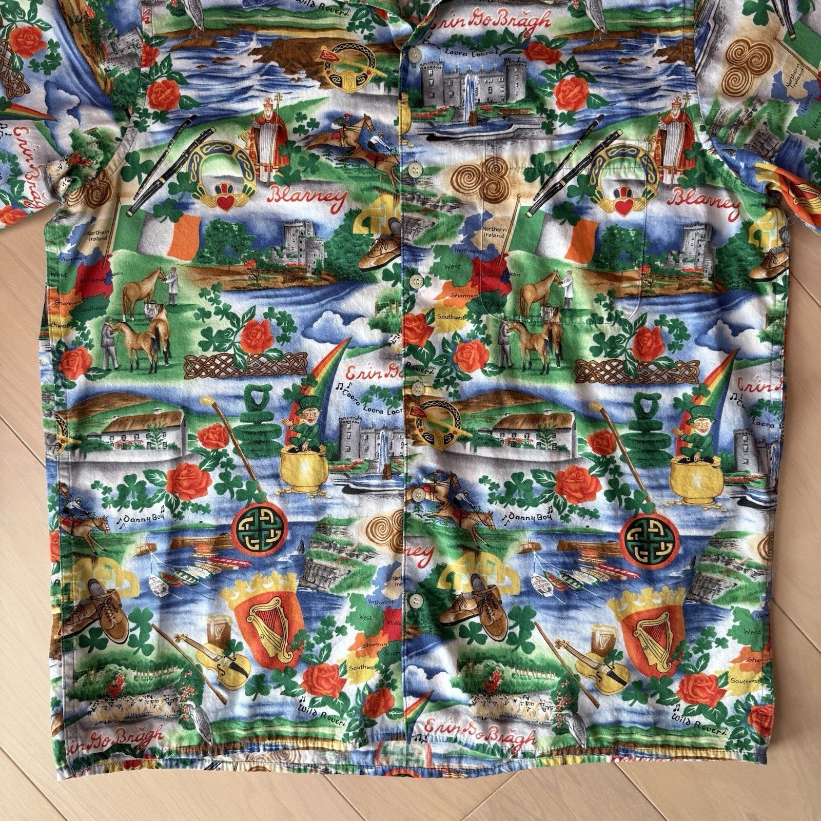 Reyn Spooner Reyn Spooner St Patricks Day Shirt Multicolor Ireland Irish Size US M / EU 48-50 / 2 - 5 Thumbnail