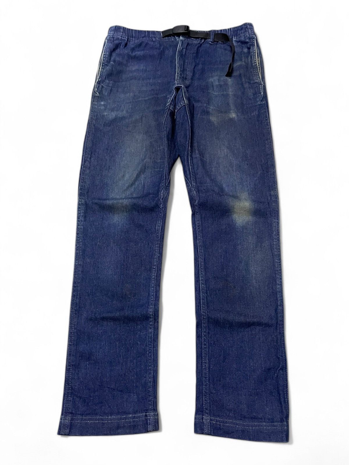 Gramicci × Indigo Vintage Gramicci X Indigo S Denim Indigo Easy Jeans Size US 31 - 1 Thumbnail