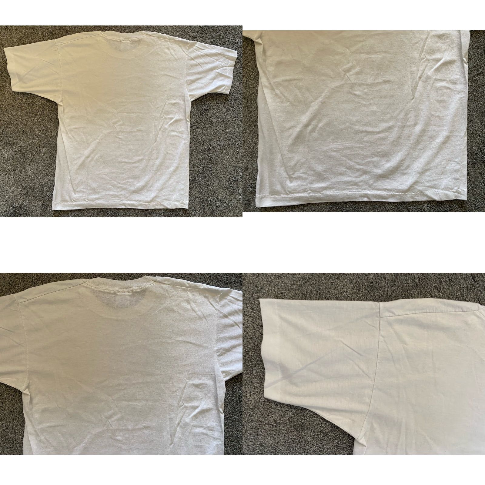 Fruit Of The Loom VINTAGE Fruit Of The Loom Single Stitch T Shirt Men’s L San Antonio Total Chaos Shirt Mens L White 90s USA Classic Animals Hipster Tot al Chaos Size US L / EU 52-54 / 3 - 9 Thumbnail