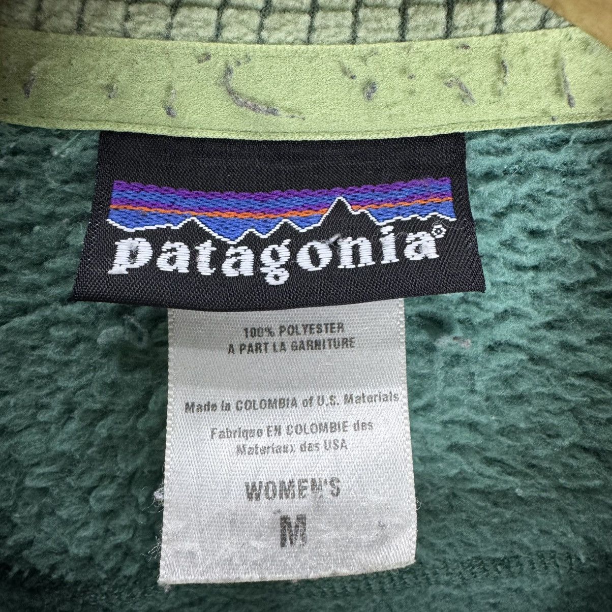 Patagonia 🌟PATAGONIA POLARTEC FLEECE ZIP JACKET Size M / US 6-8 / IT 42-44 - 15 Thumbnail
