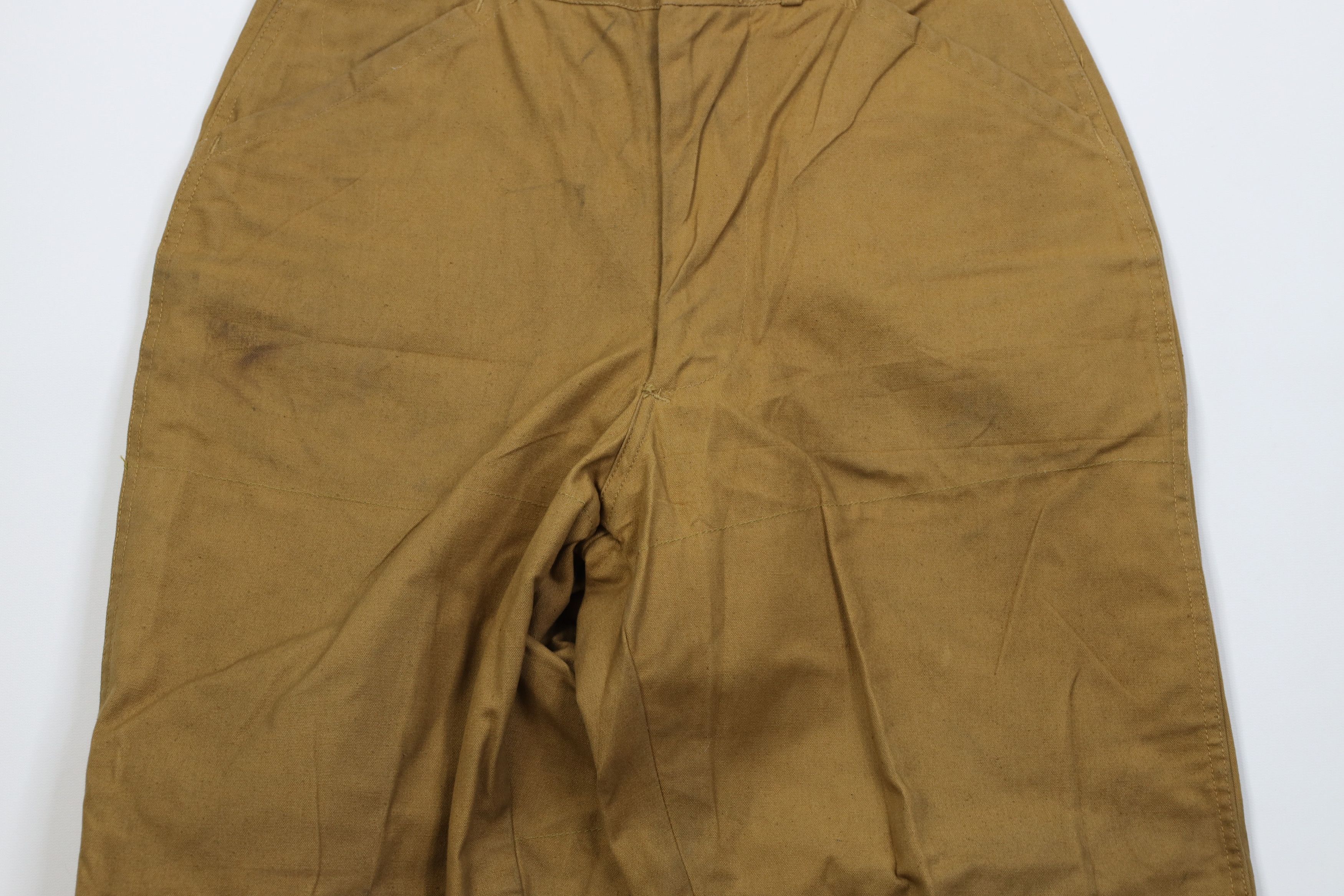 Vintage Vintage 50s 60s Canvas Hunting Cuffed Joggers Pants USA Size US 30 / EU 46 - 3 Thumbnail