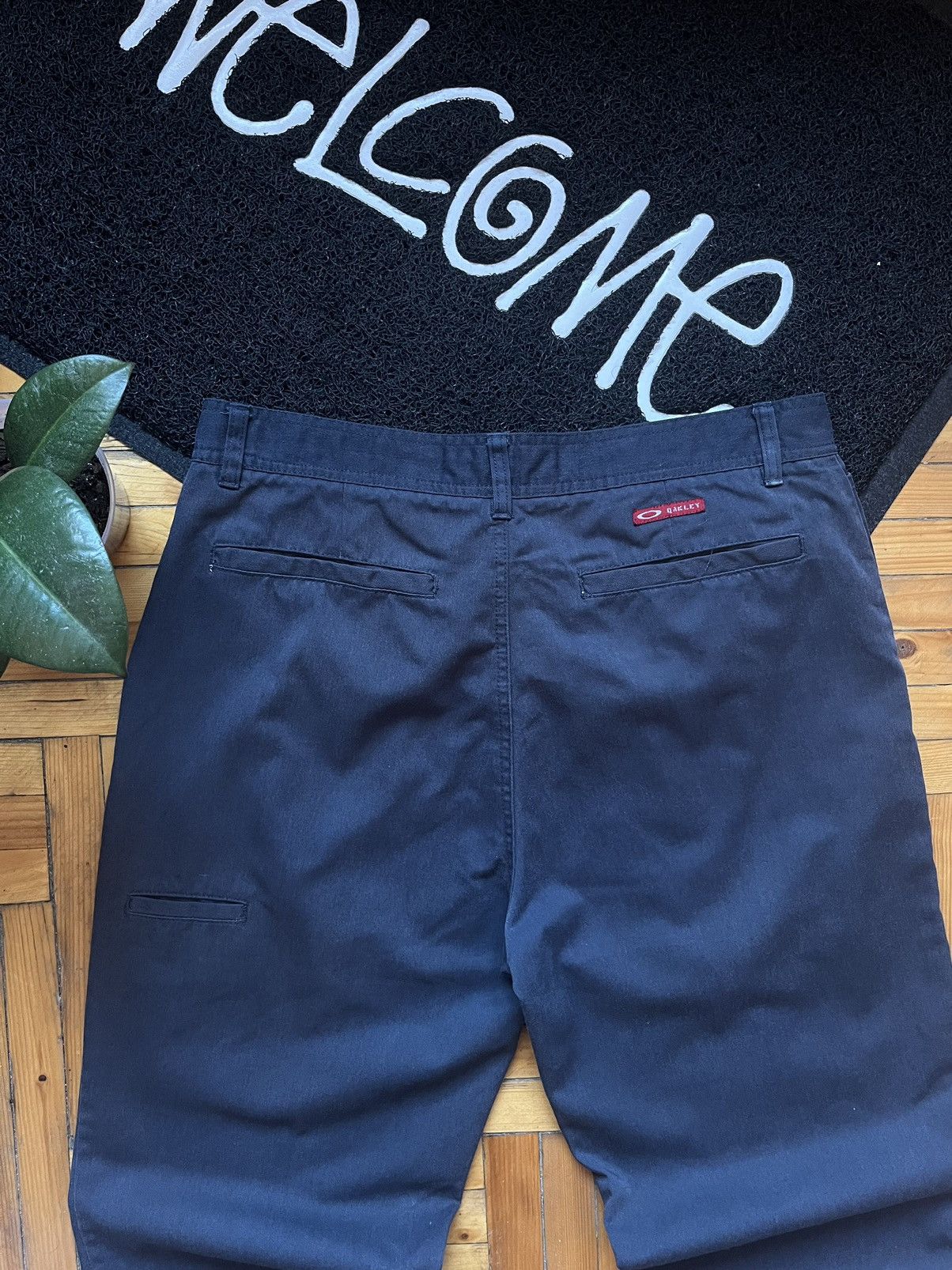 Oakley × Vintage Vintage Oakley 90's Mens Blue Archive Pants Size US 34 / EU 50 - 3 Thumbnail