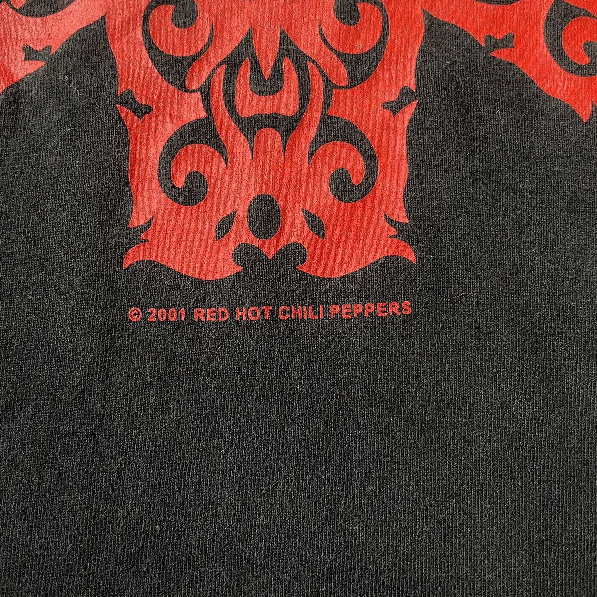 Band Tees Vintage Faded BOOTLEG RED HOT CHILI PEPPERS Red Aztec Tee s Size US S / EU 44-46 / 1 - 8 Thumbnail