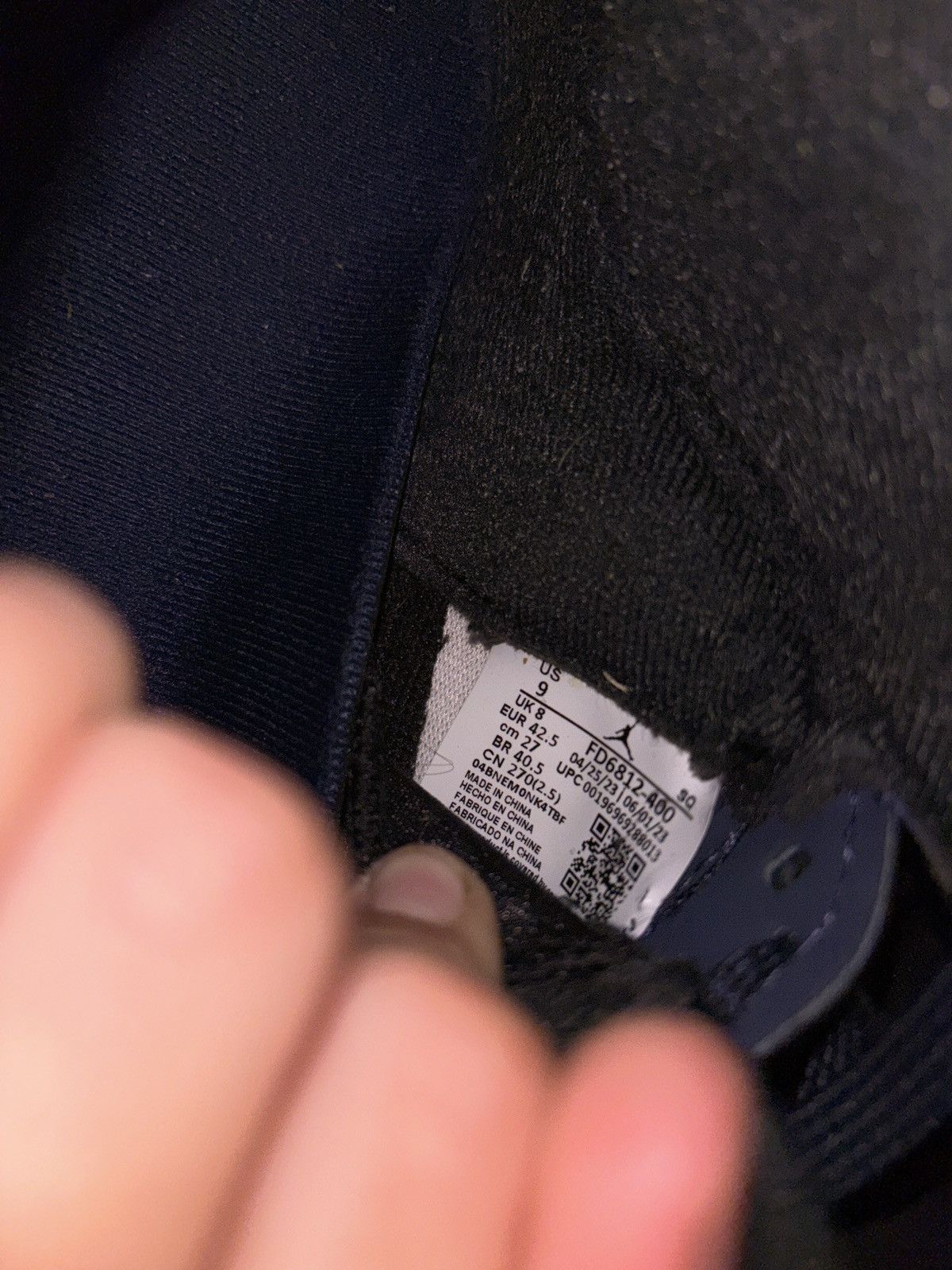 Jordan Brand Jordan 5 midnight navy Size US 9 / EU 42 - 7 Thumbnail