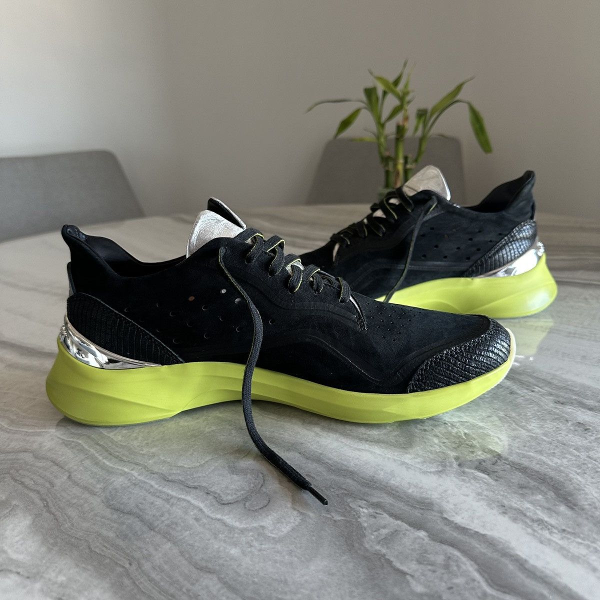 Other COURSER Uno Black Luxe Sneakers Size US 10 / EU 43 - 5 Thumbnail