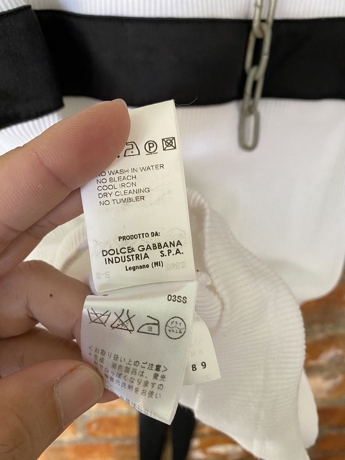 Dolce & Gabbana Vtg D&G ribbon tank Size S / US 4 / IT 40 - 10 Thumbnail