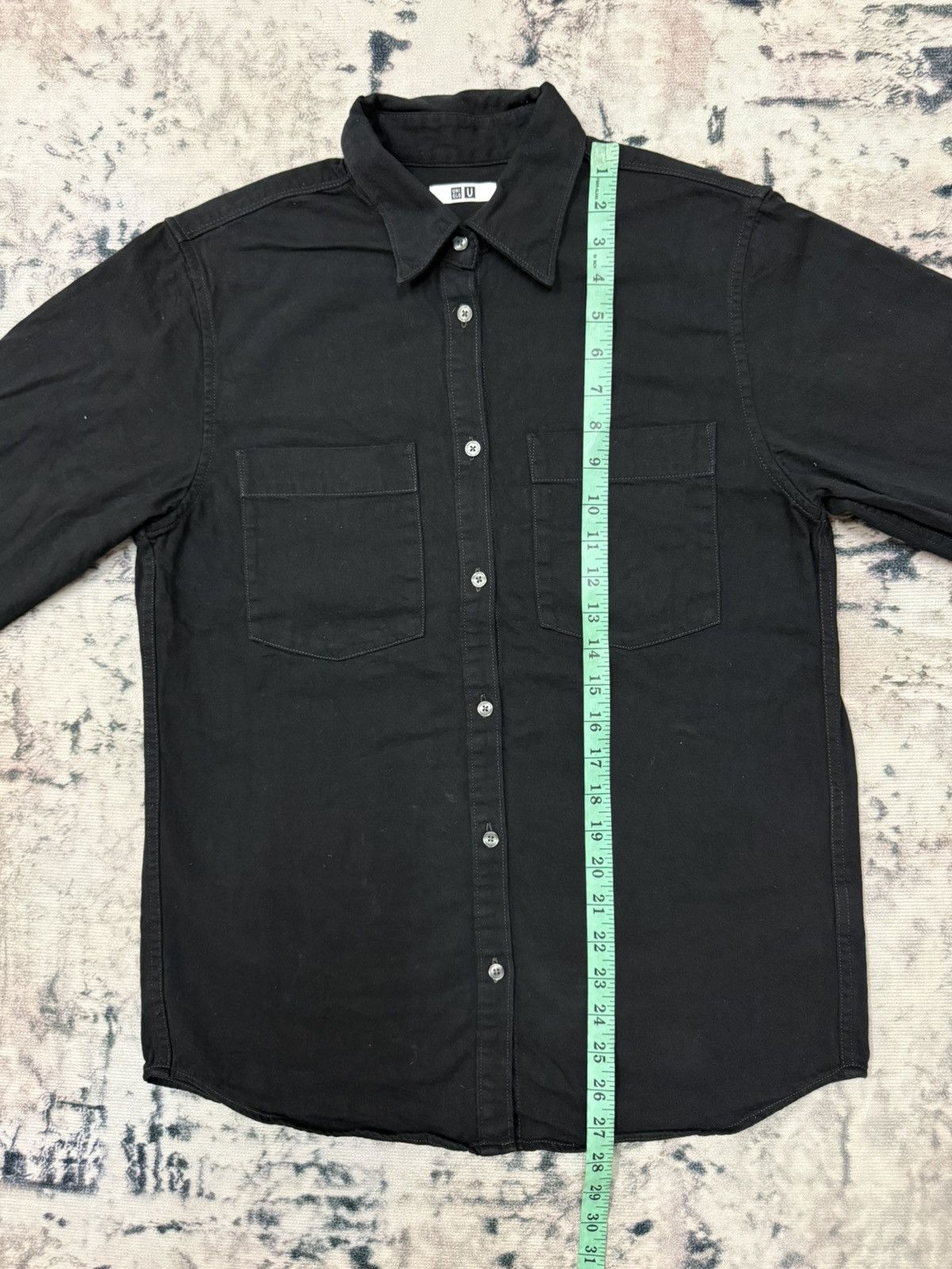 Uniqlo Uniqlo Button Up Black Shirt Size US S / EU 44-46 / 1 - 11 Thumbnail