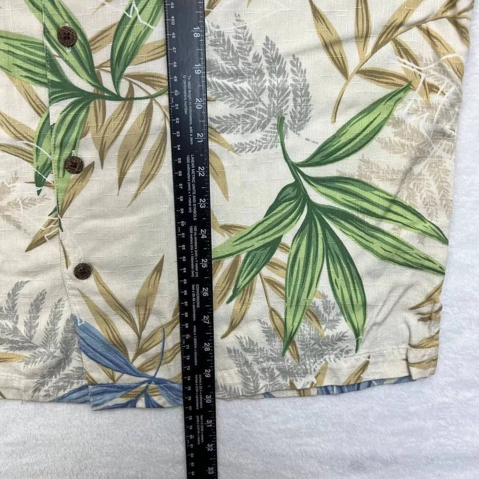 Other Carribean Joe Shirt Men Hawaiian Button Up Short Sleeve L Size US L / EU 52-54 / 3 - 5 Thumbnail