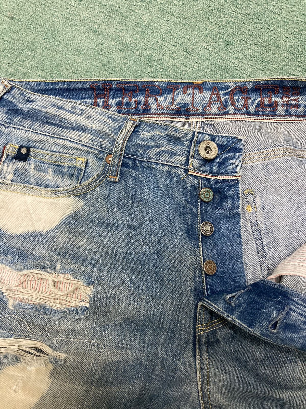 Japan Rags LTC Denim Distressed Jeans