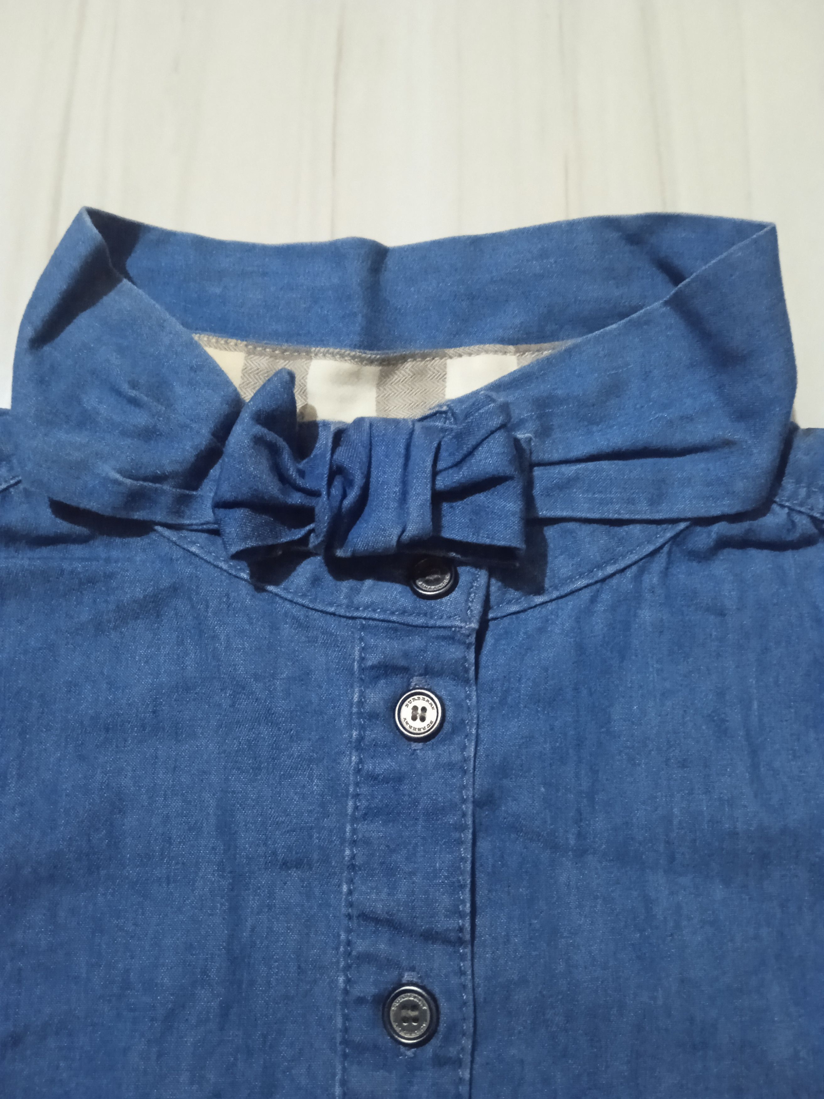 Burberry Burberry Denim Dress Size S / US 4 / IT 40 - 2 Thumbnail