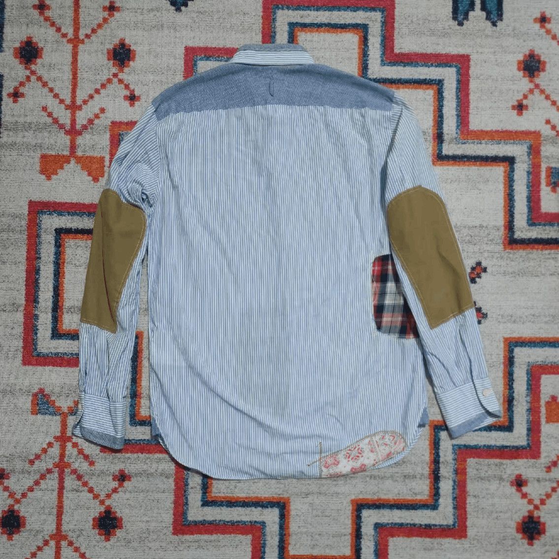 Junya Watanabe Junya Watanabe Patches Shirts-2508 Size US S / EU 44-46 / 1 - 2 Thumbnail