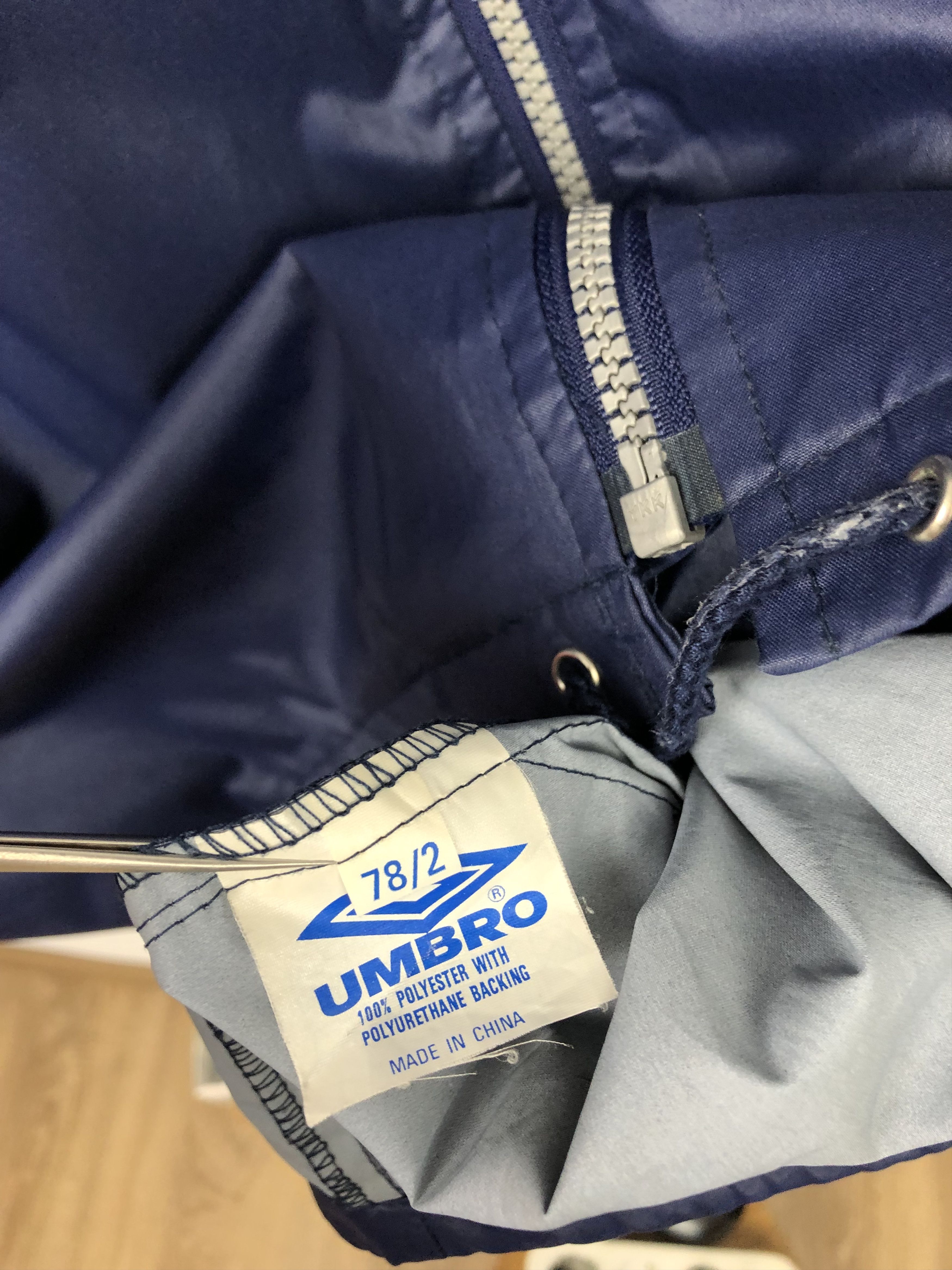 Umbro Vintage 90's Inter Milan Football Jacket Soccer Windbreaker Size US L / EU 52-54 / 3 - 7 Thumbnail
