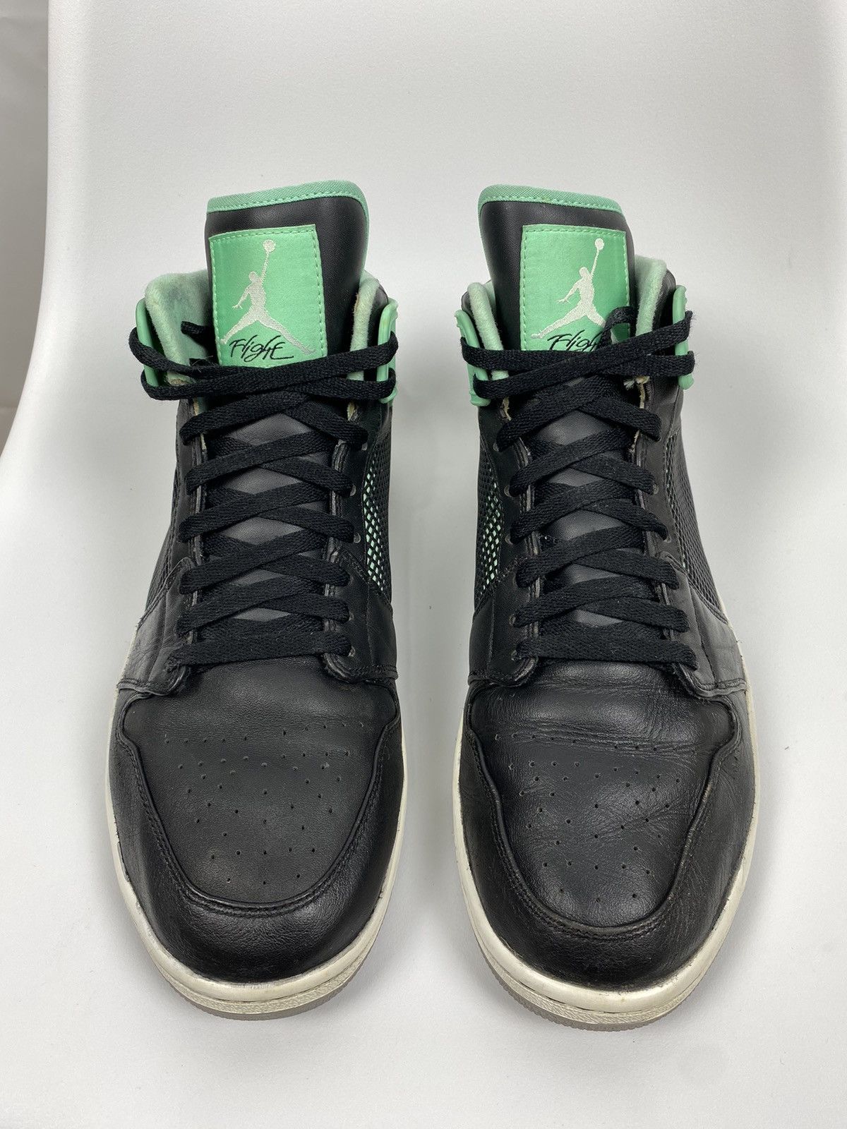 Jordan Brand Nike Air Jordan 1 Retro 89 Green Glow Black size US13 Size US 13 / EU 46 - 2 Thumbnail