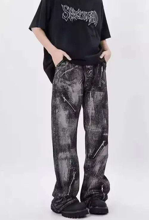Japanese Brand Manami x Meifa Washingzip-up Design Pant Size US 28 / EU 44 - 5 Thumbnail