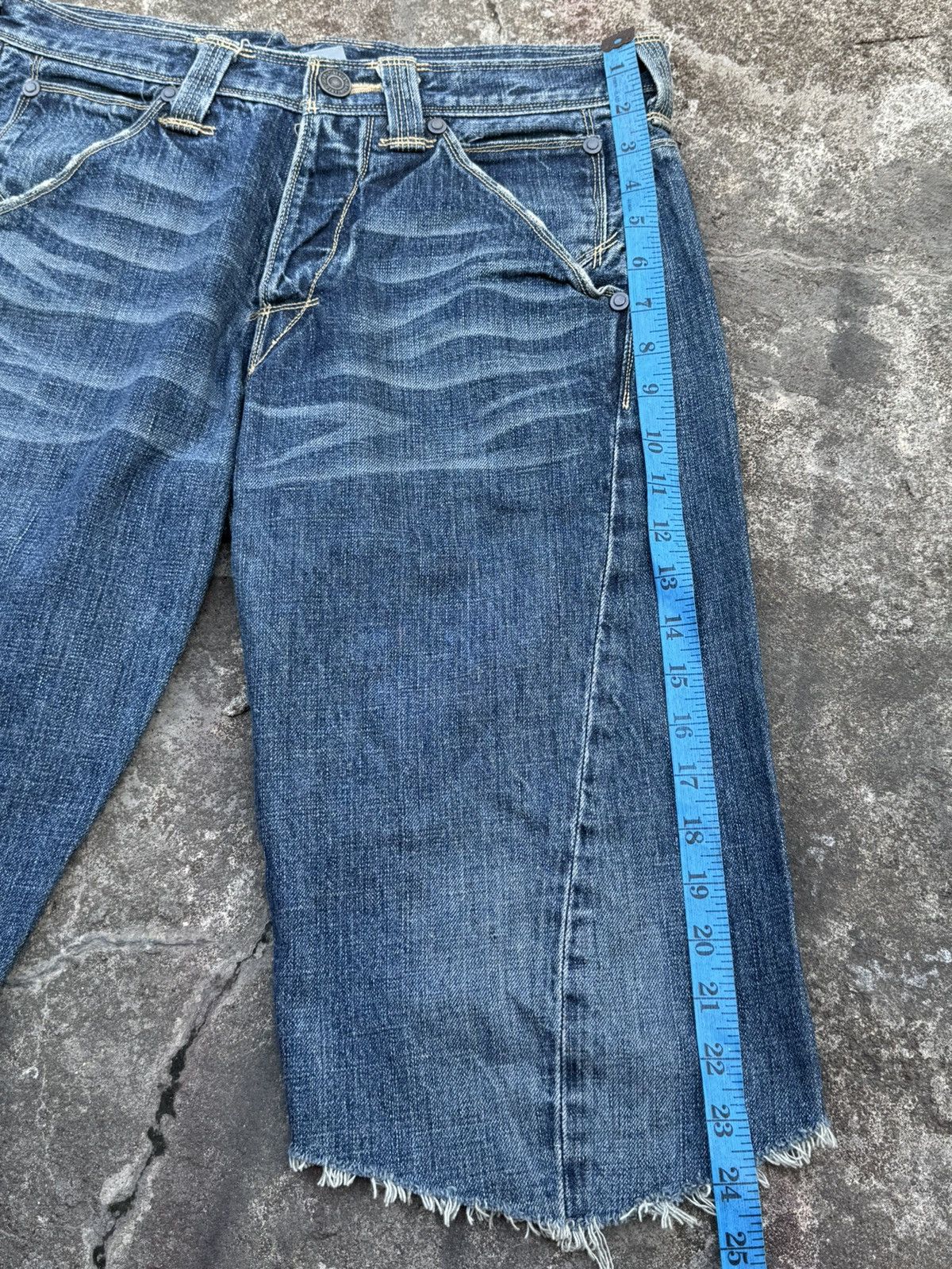 Levi's Levis Engineered Buckle Belt Jorts Jeans Styled Y2K Size US 29 - 4 Thumbnail