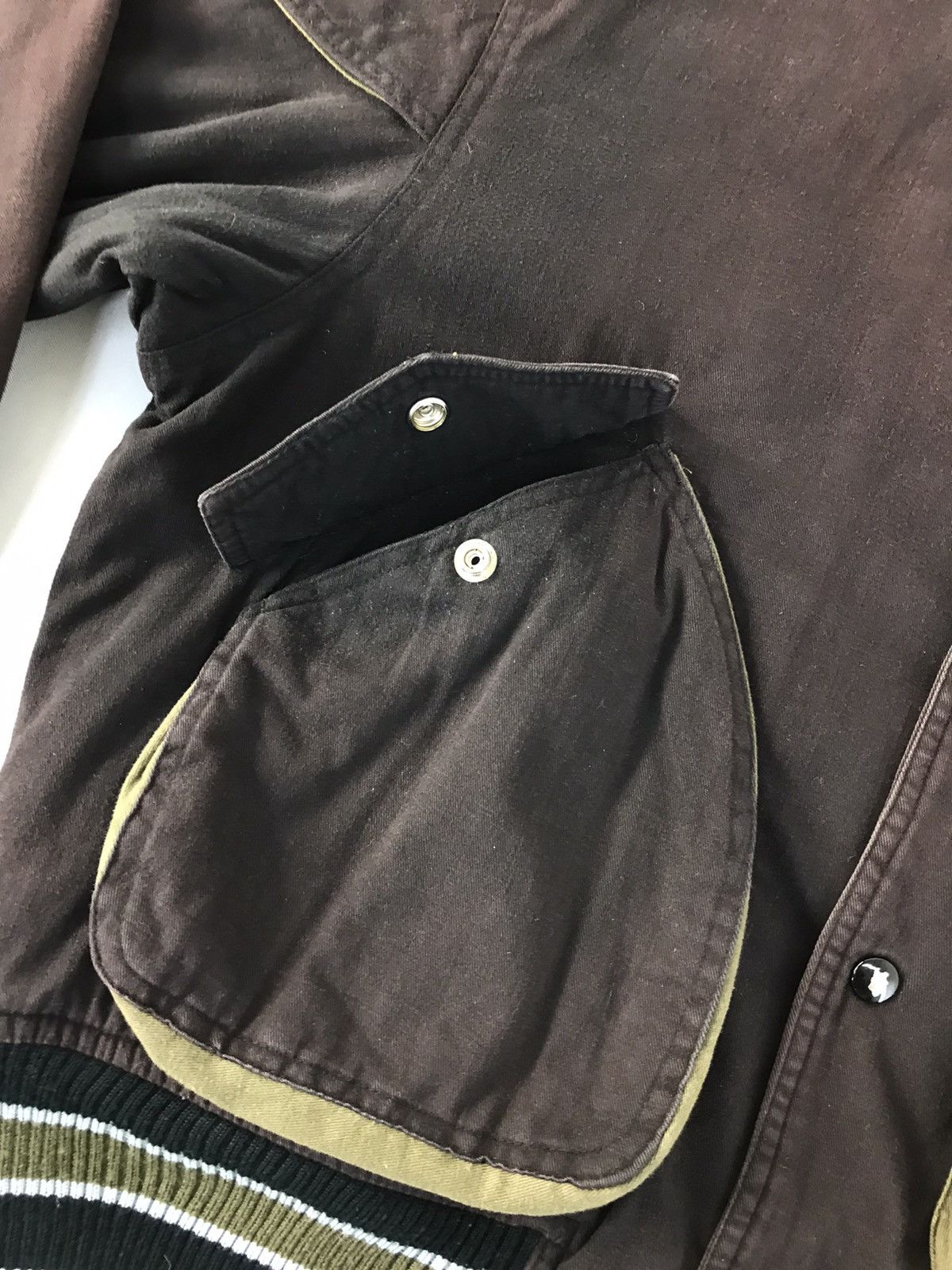 Japanese Brand × Vintage Vintage Japanese Brand Bomber Jacket 3 pocket Style Size US L / EU 52-54 / 3 - 6 Thumbnail